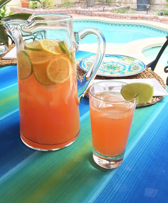 flamingo rum punch