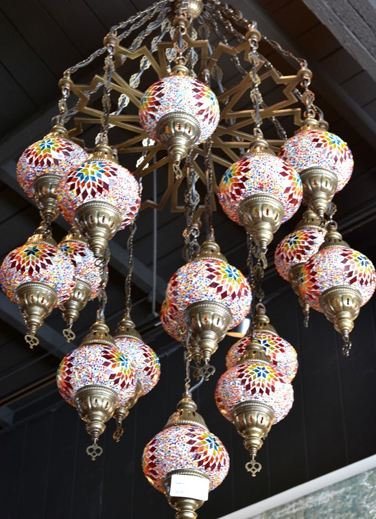 mosaic lanterns
