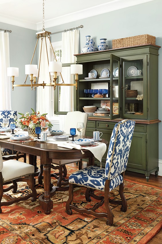 olive green hutch