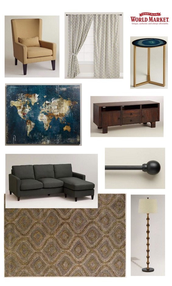 world market shelter family room