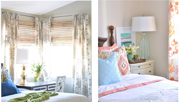 master and guest room