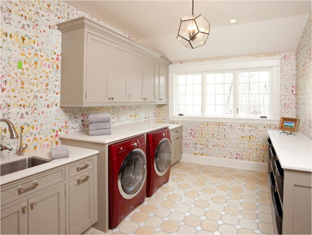 eskuche wallpaper laundry room