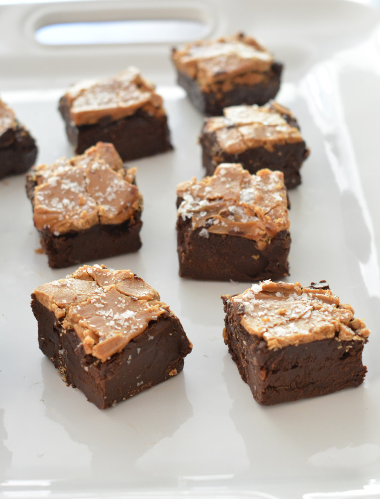 sea salt fudge squares