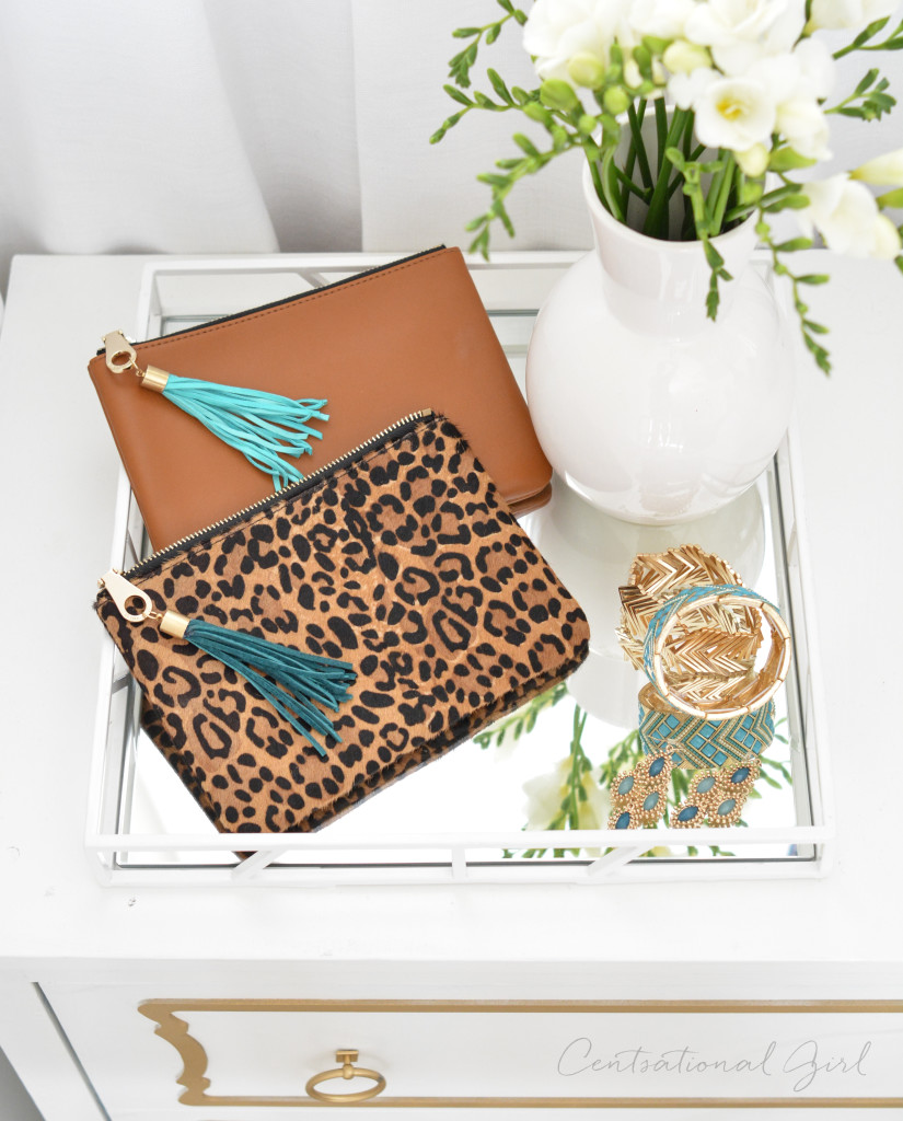diy leather purse tassels