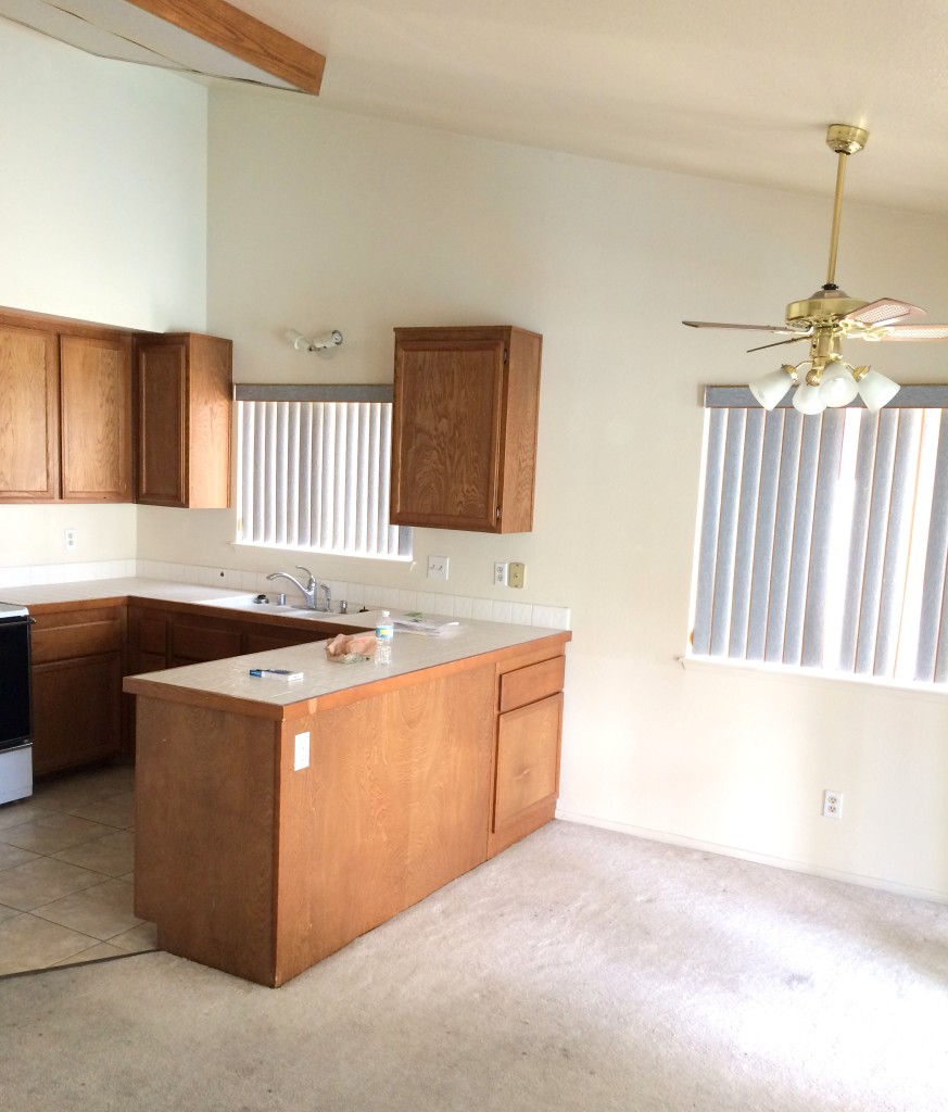 kitchen dining before