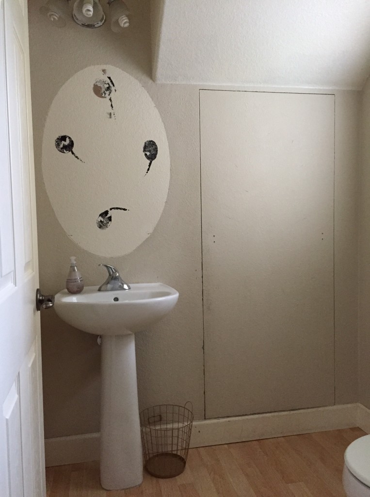 kara bathroom before