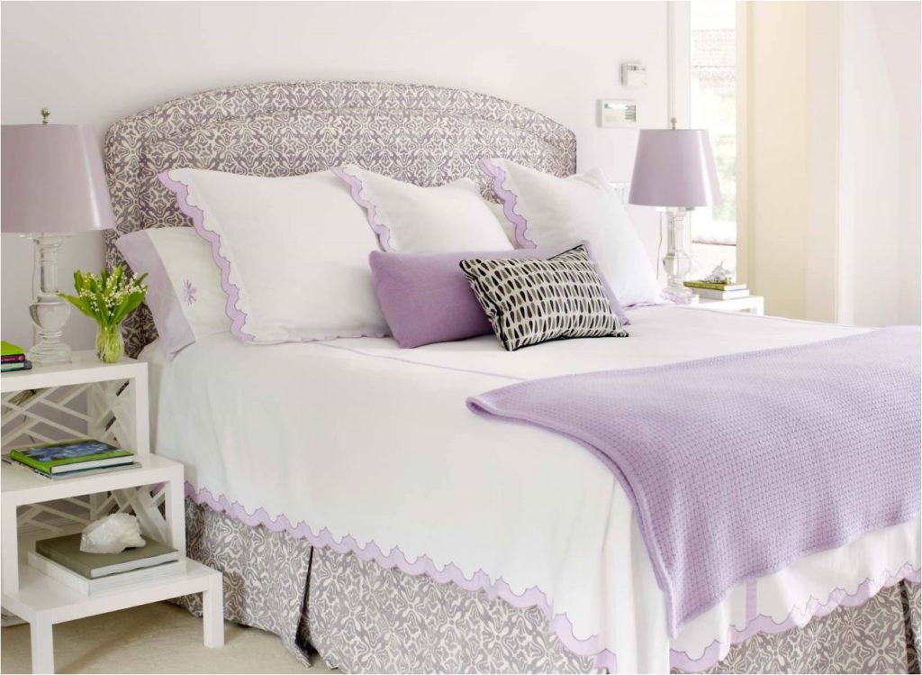 lavender bedroom