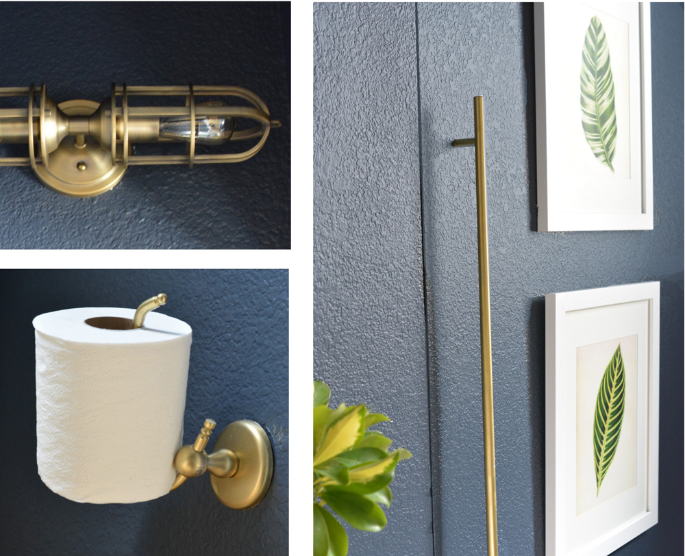 sconce and art