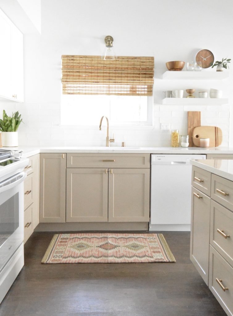 Khaki Kitchen Cabinets Design Ideas