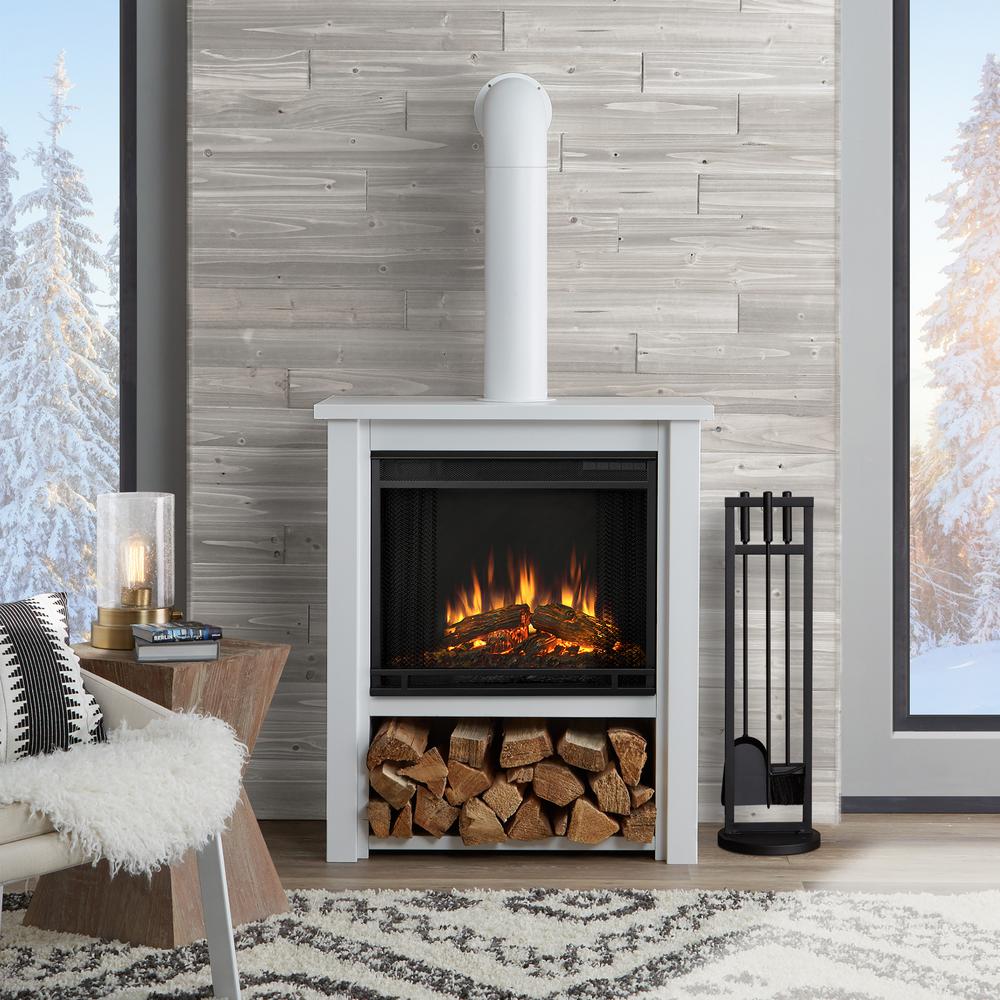 Contemporary Electric Fireplace Options | Centsational Style