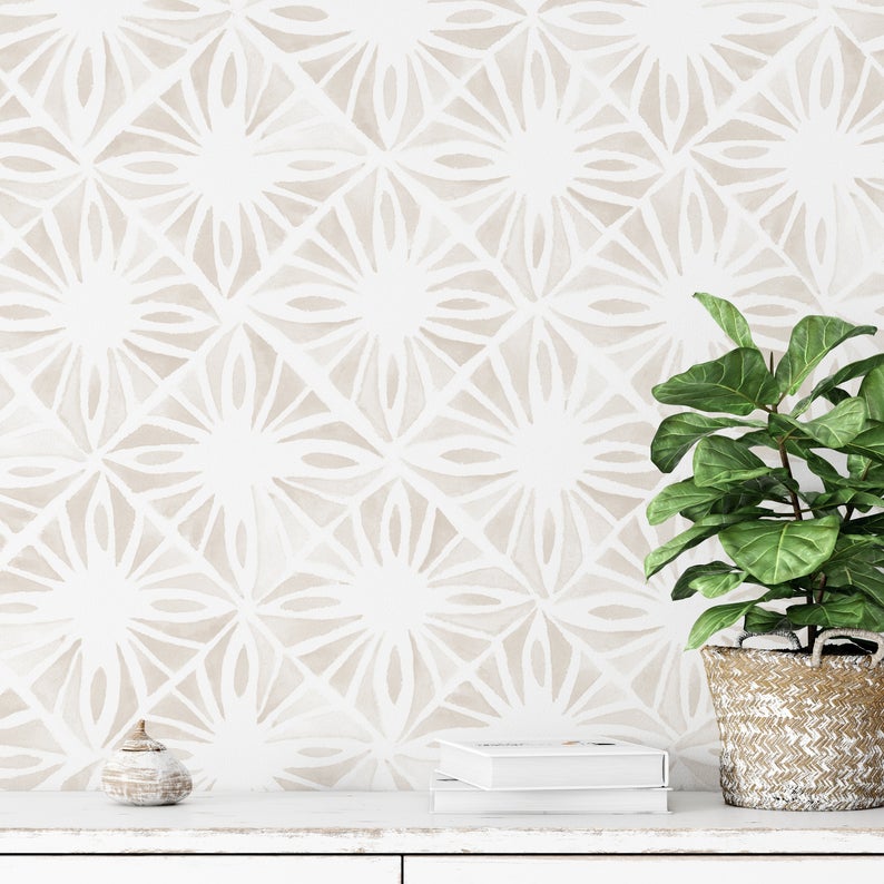 20 Subtle Pattern Peel & Stick Wallpapers | Centsational Style