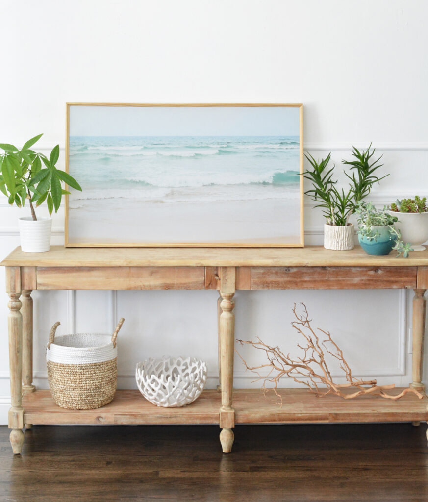 DIY Double Edge Floating Frame + Great Source for Canvas Prints!