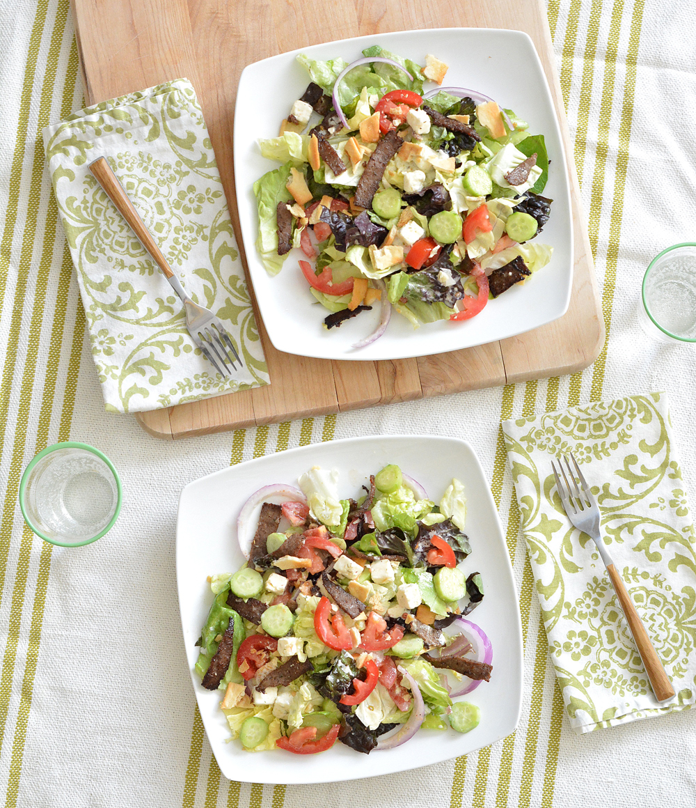 Easy Greek Gyro Salad