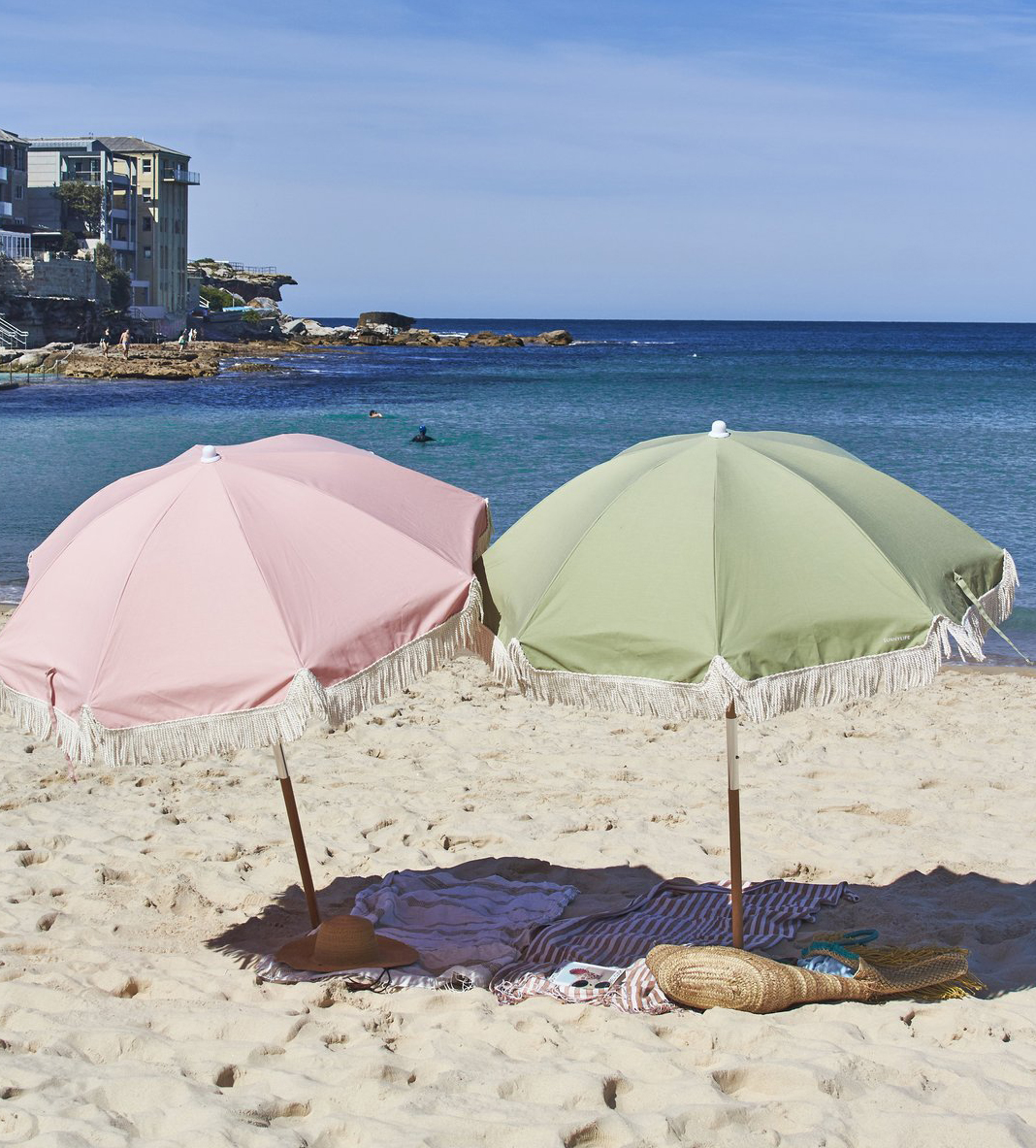 Chic Beach Umbrellas