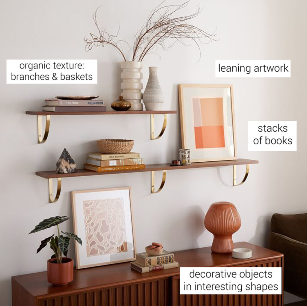 How to Style Wall Shelves Like a Pro | Centsational Style